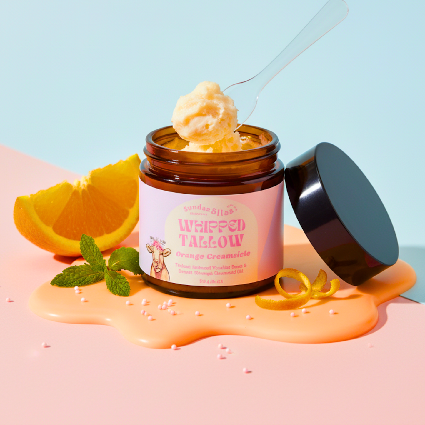 Orange Creamsicle Tallow Body Cream