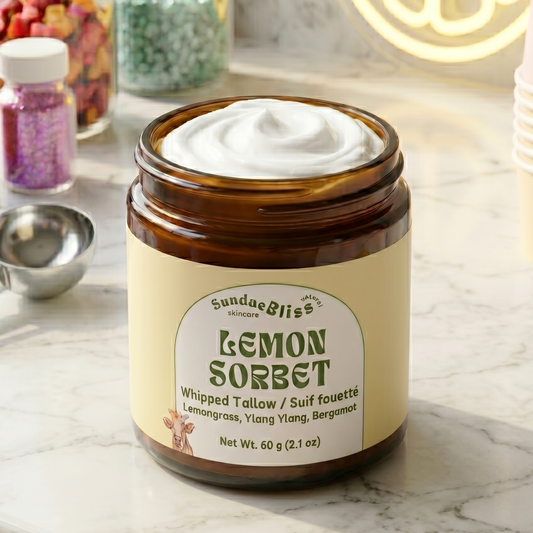 Lemon Sorbet Tallow Body Cream