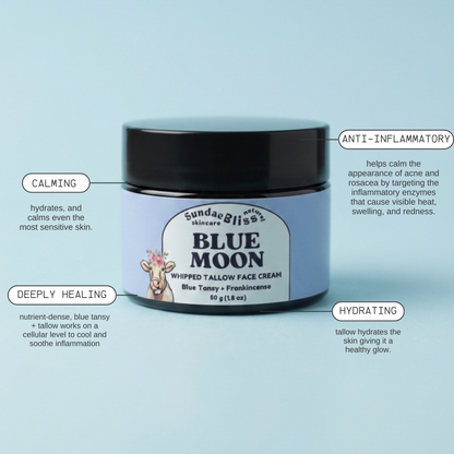 Blue Moon Whipped Tallow Face Cream