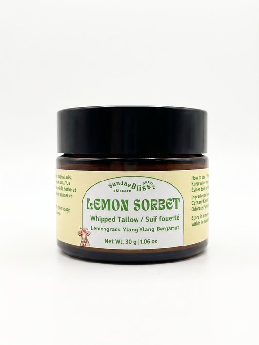 Lemon Sorbet Tallow Body Cream